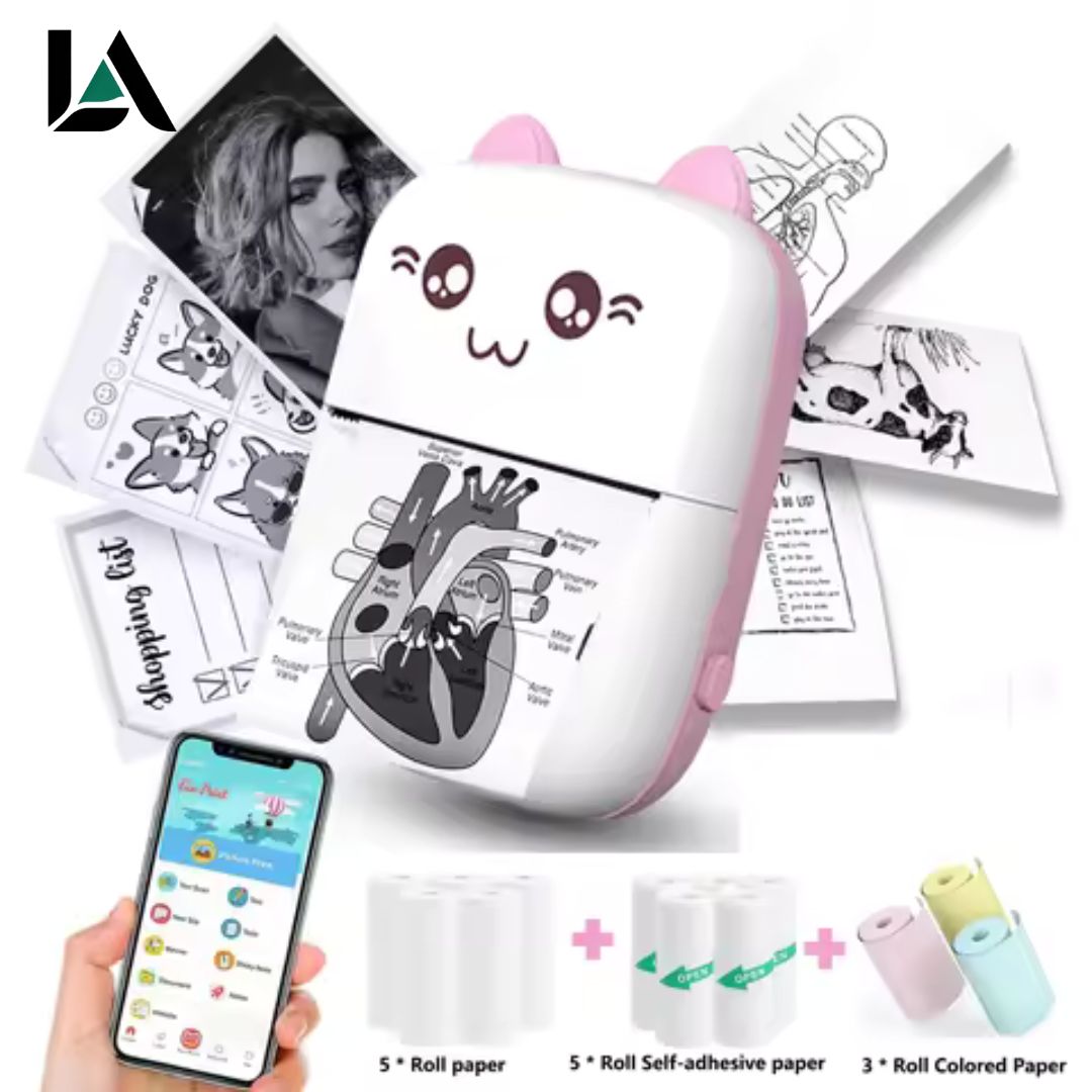Mini Impresora Portátil con Bluetooth para celular