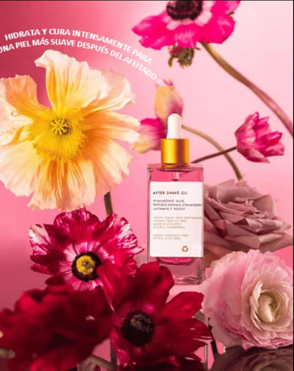 Aceite Truly con aroma que perdura hasta por 24 horas - Piel suave y sin vellos encarnados